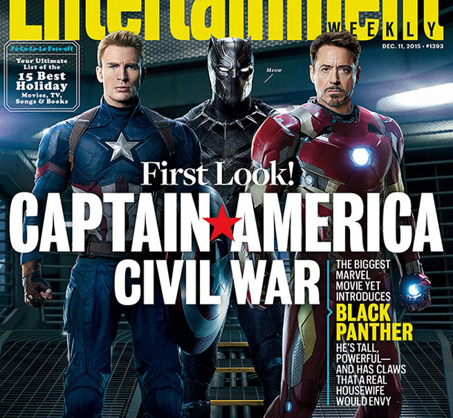 Indignación por la presentación de Pantera Negra para Civil War en EW