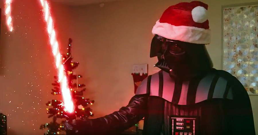El Lado Oscuro de la Navidad… con Darth Vader
