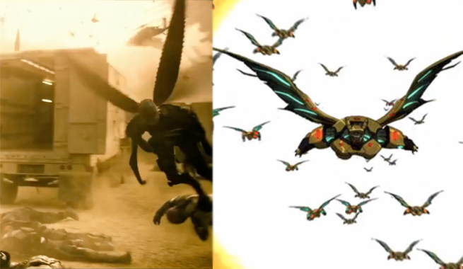 La escena de los Parademonios en 'Batman y Superman'