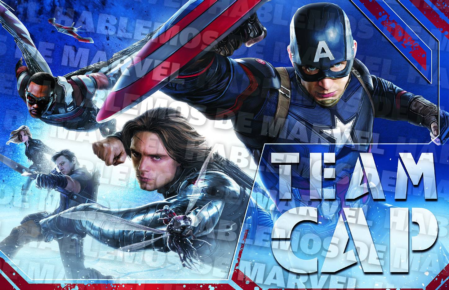 Sorpresas en el arte promocional de ‘Capitán América: Civil War’