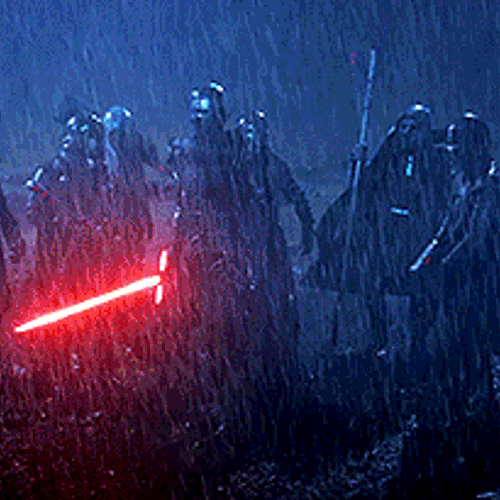 La escena de Kylo Ren en 'Star Wars: El Despertar de la Fuerza'