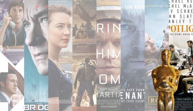 Todos los ganadores de los Oscars 2016