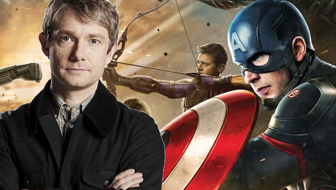 Revelado el personaje de Martin Freeman en 'Capitán América 3: Civil War'
