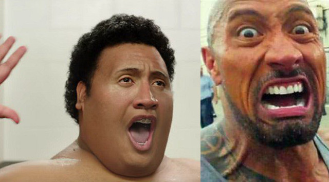 The Rock con sobrepeso y bailando en 'Un Espía y Medio'