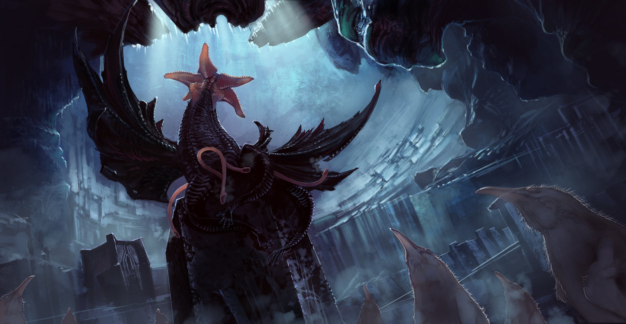 Sobrecogedor corto basado 'En las montañas de la locura'