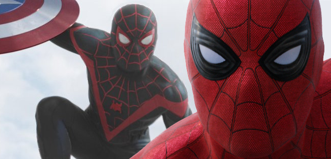 Parodias del nuevo Spider-Man en Civil War