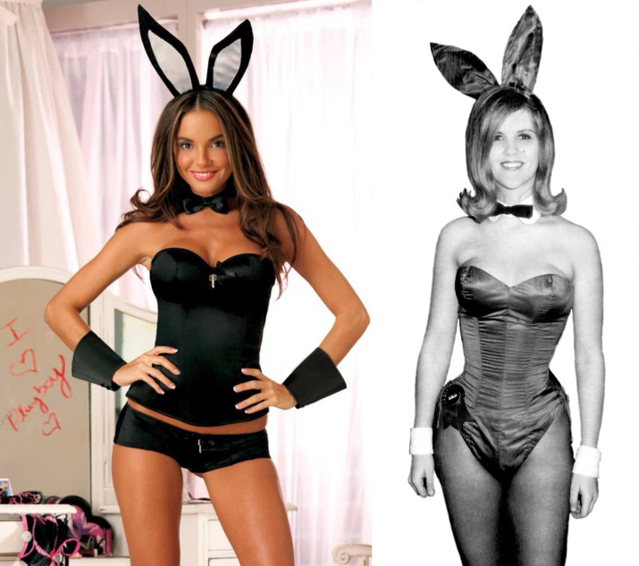 Las conejitas de Playboy: entonces y ahora