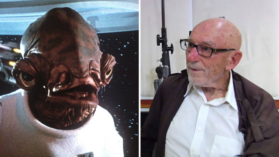 Muere el actor del Almirante Ackbar en 'Star Wars' Erik Bauersfeld