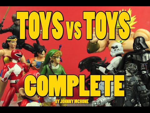 Son Goku y Link aliados en 'Toys vs Toys'