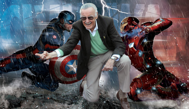 Stan Lee escoge bando en 'Capitán América: Civil War'