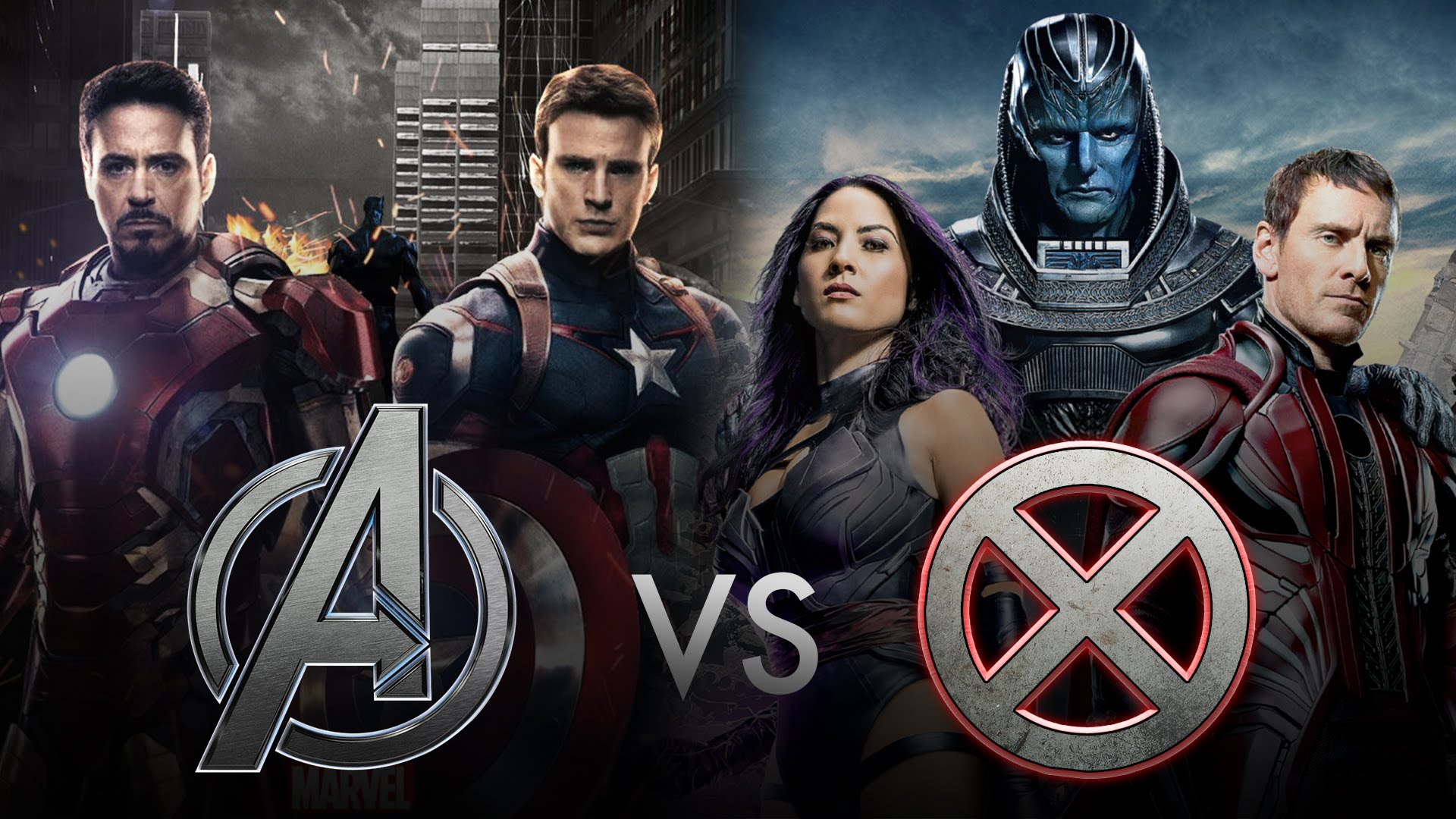 Trailer de la Civil War entre X-Men y Vengadores por Alex Luthor
