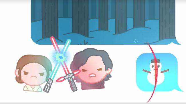 'Star Wars' contado con Emojis