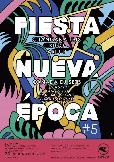 CANADA celebra la quinta edición de la fiesta Nueva Época esta noche