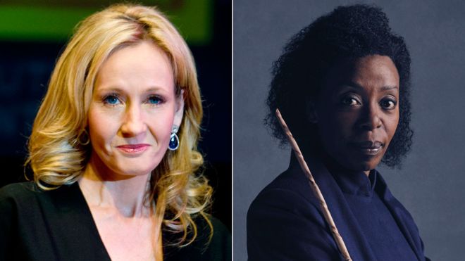 J. K. Rowling y la polémica por una Hermione negra