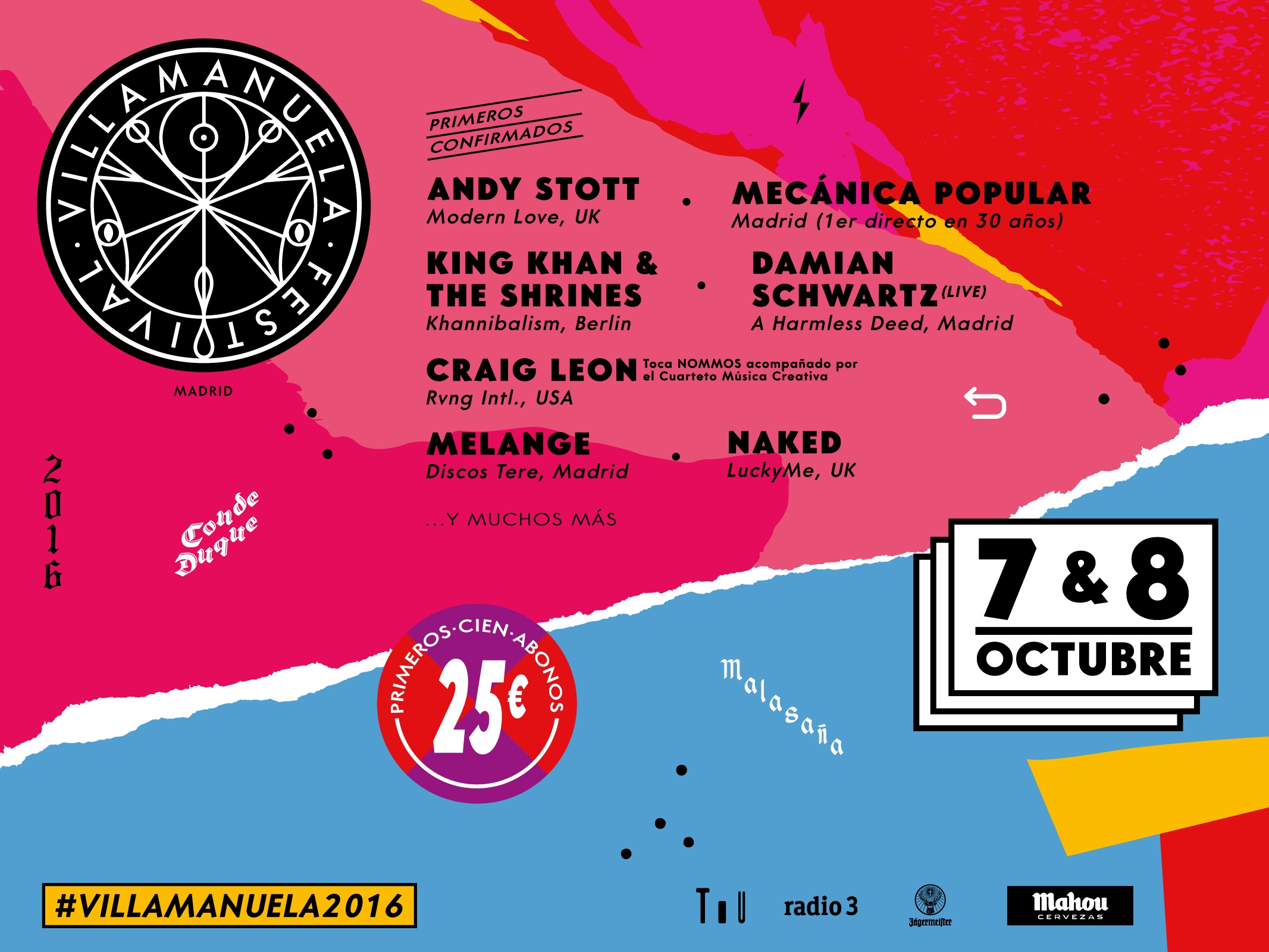 El Festival VillaManuela 2016 presenta sus primeros nombres