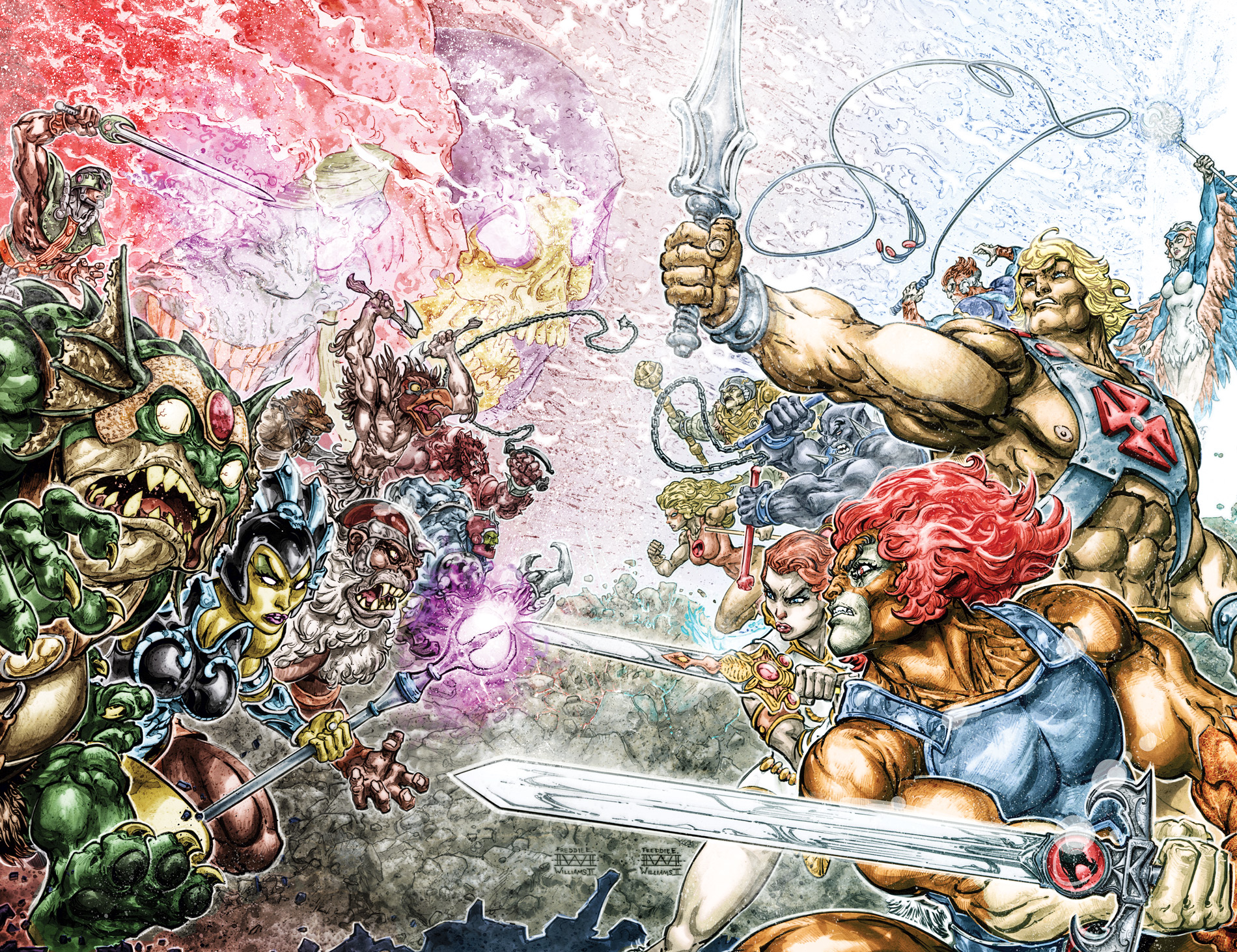He-Man se enfrenta a los Thundercats en el crossover definitivo