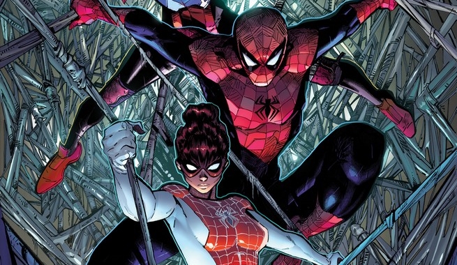Marvel presenta a la nueva familia Spider-Man