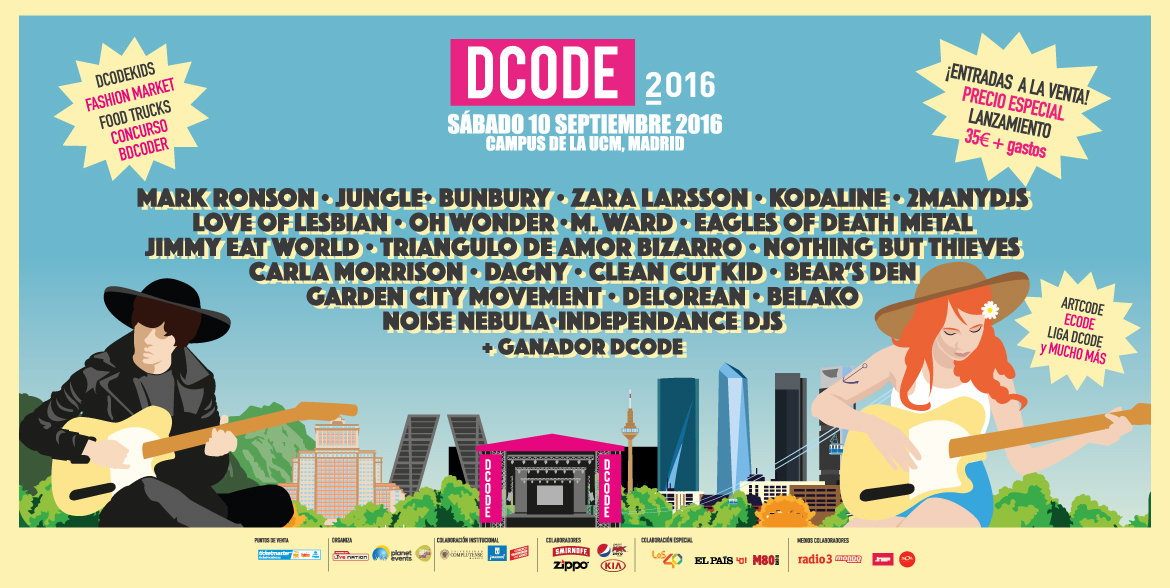 Gana tres entradas para DCODE 2016 con Cultture