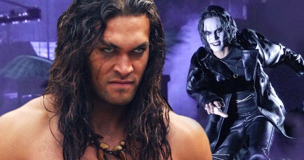 Jason Momoa como Eric Draven en el reboot de 'El Cuervo'