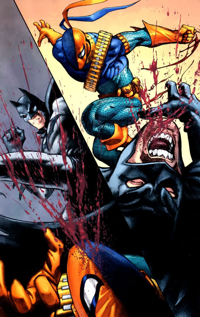  Las 5 mejores peleas de Batman y Deathstroke