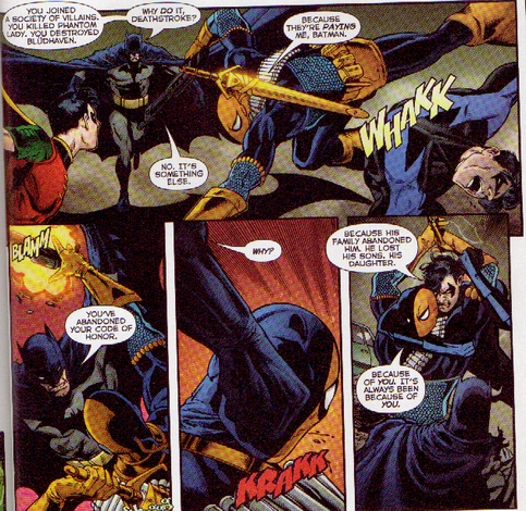  Las 5 mejores peleas de Batman y Deathstroke