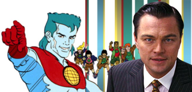 Leonardo DiCaprio hará la película de 'El Capitán Planeta' en imagen real