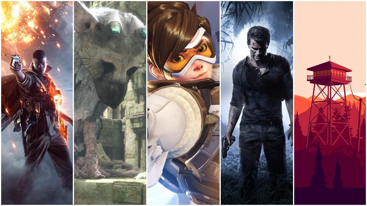 Los 10 mejores videojuegos de 2016
