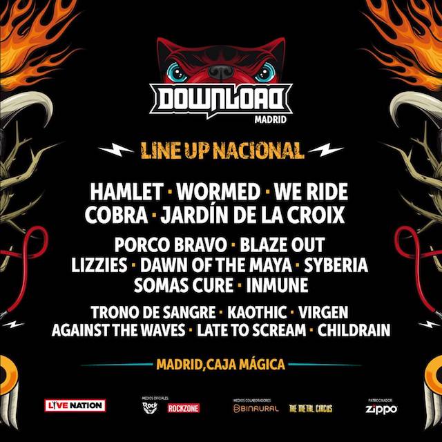 Últimas confirmaciones del Download Madrid