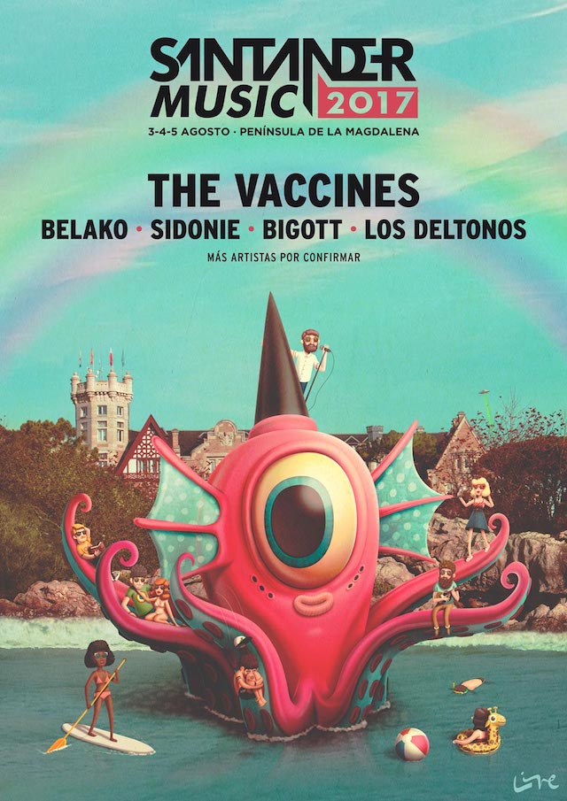 Los Planetas y The Vaccines, al Santander Music 2017