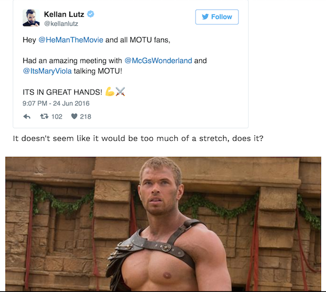 Arranca el reboot de He-Man y los Masters del Universo.