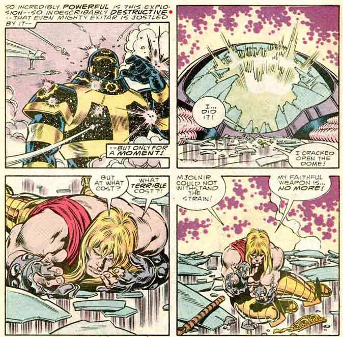 7 personajes Marvel que destruyeron el martillo de Thor