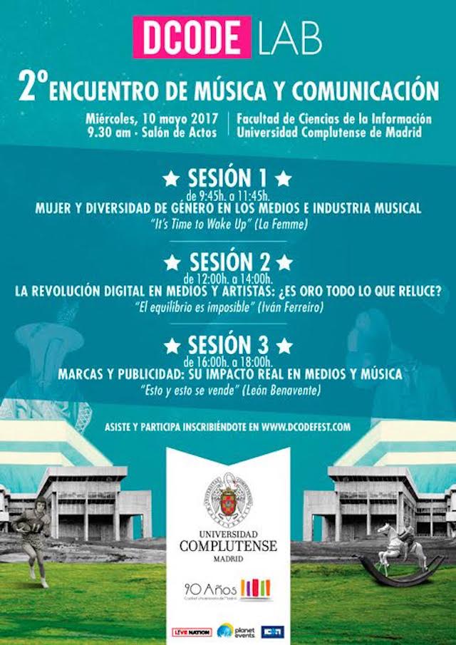 DCODE LAB: 2º Encuentro de Música y Comunicación