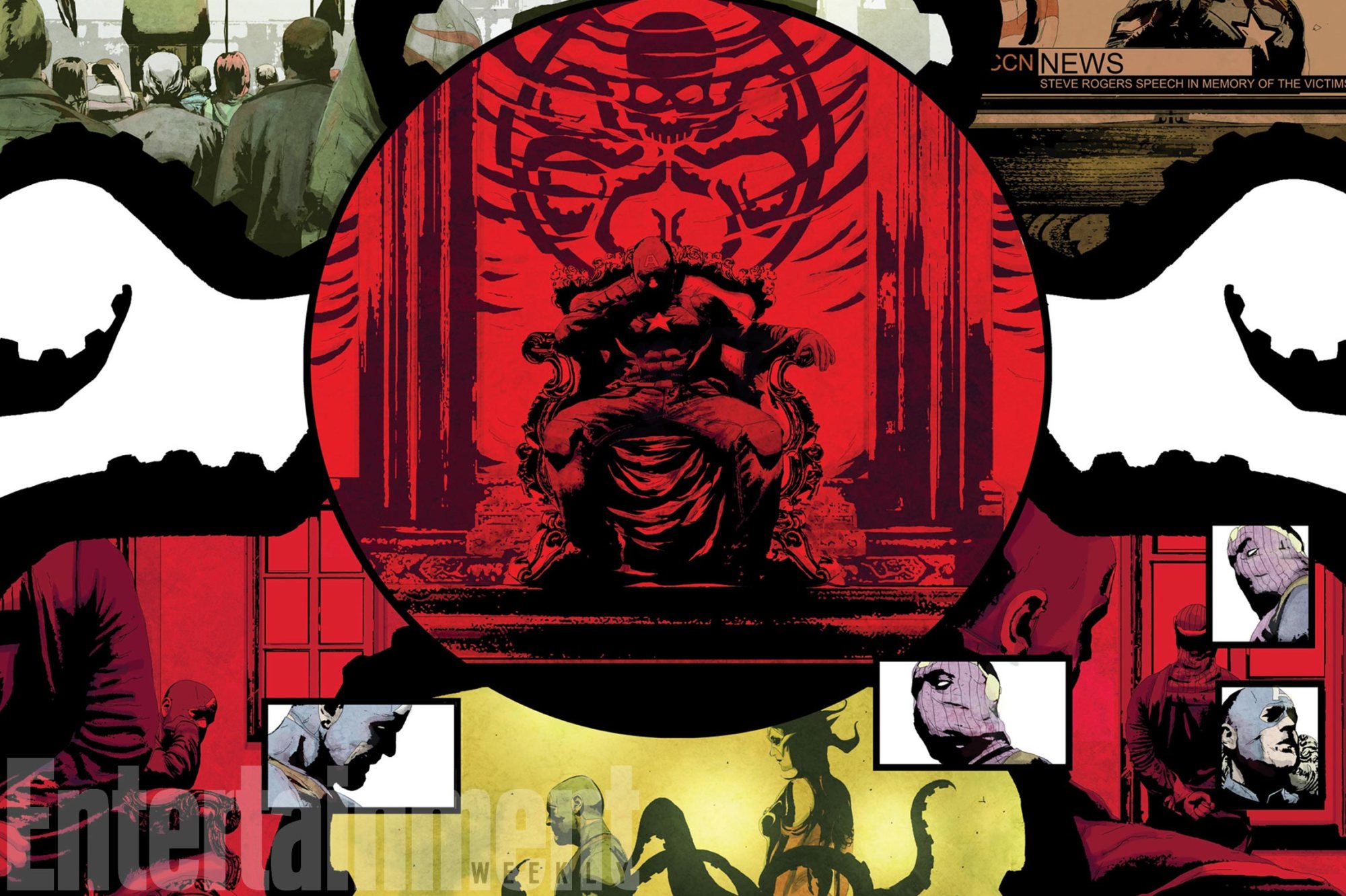 El Capitán América mata en 'Imperio Secreto' a uno de sus más antiguos aliados