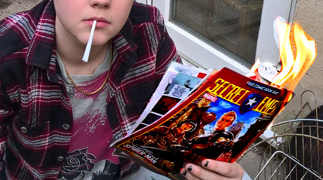 5 ocasiones en la que los aficionados quemaron comics Marvel
