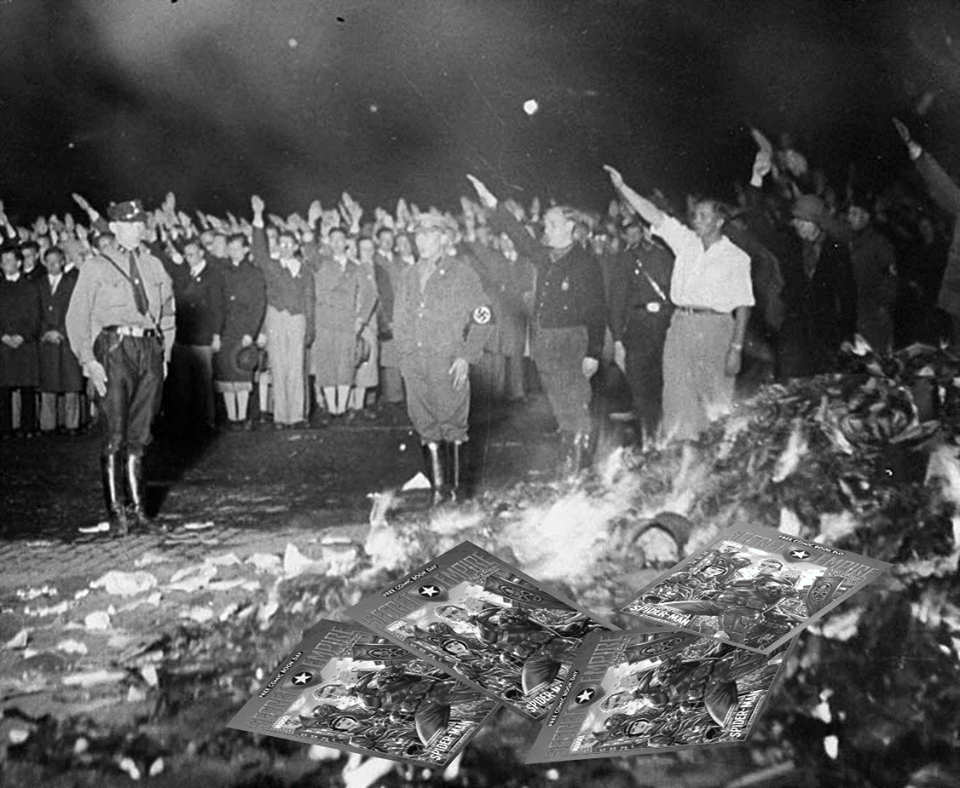 ¿Por qué fans andan prendiendo FUEGO a MARVEL???  ¿Se lo MERECEN o los aficionados hemos PERDIDO completamente la CABEZA??? :o :o   https://www.cultture.com/68323-5-ocasiones-en-la-que-los-aficionados-quemaron-comics-marvel