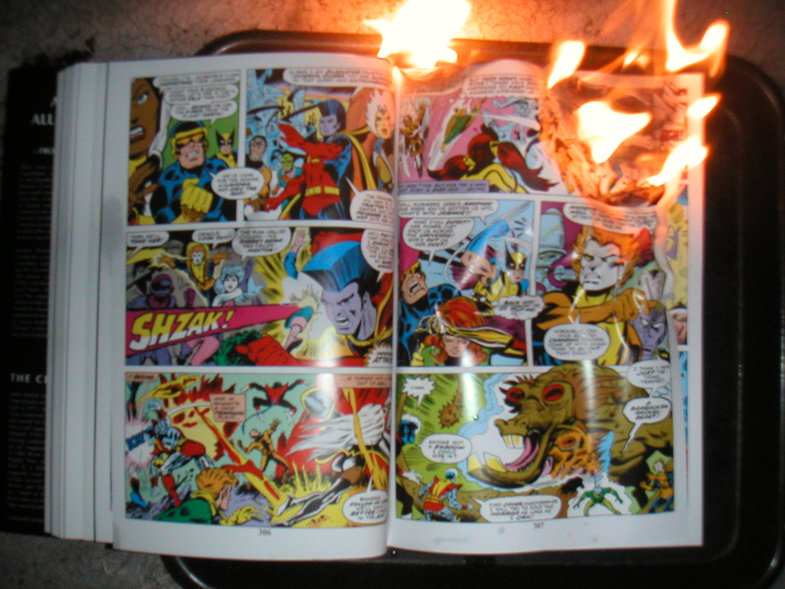 5 ocasiones en la que los aficionados quemaron comics Marvel