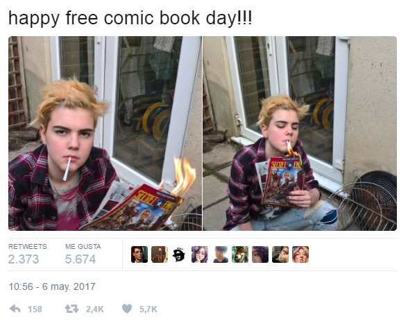 5 ocasiones en la que los aficionados quemaron comics Marvel