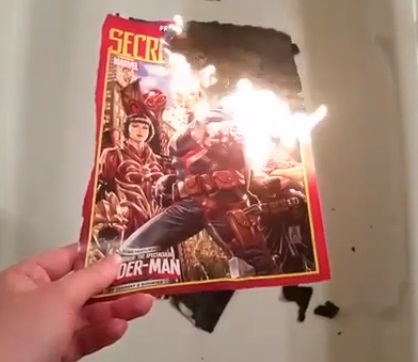5 ocasiones en la que los aficionados quemaron comics Marvel