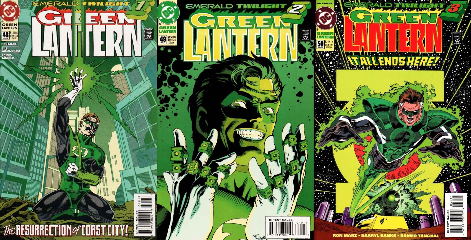 Las 5 mejores historias de Green Lantern (Hal Jordan) en los comics