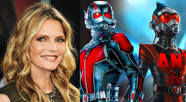 Michelle Pfeiffer será la Avispa en la nueva película de El Hombre Hormiga
