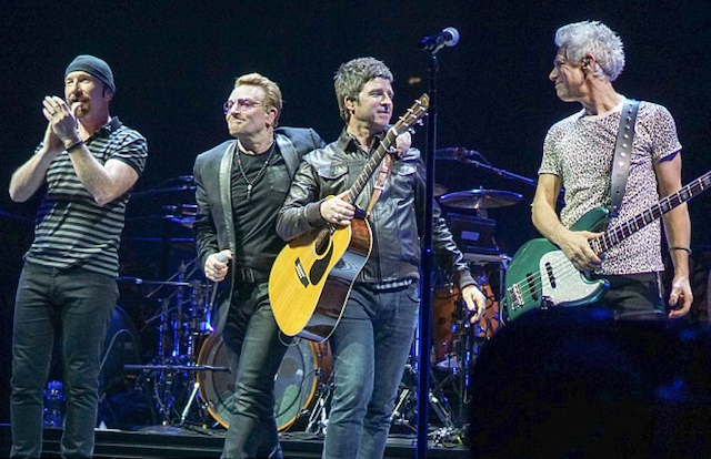 U2 y Noel Gallagher cierran una noche inolvidable