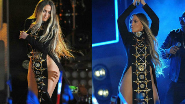 Jennifer Lopez sin bragas en pleno concierto