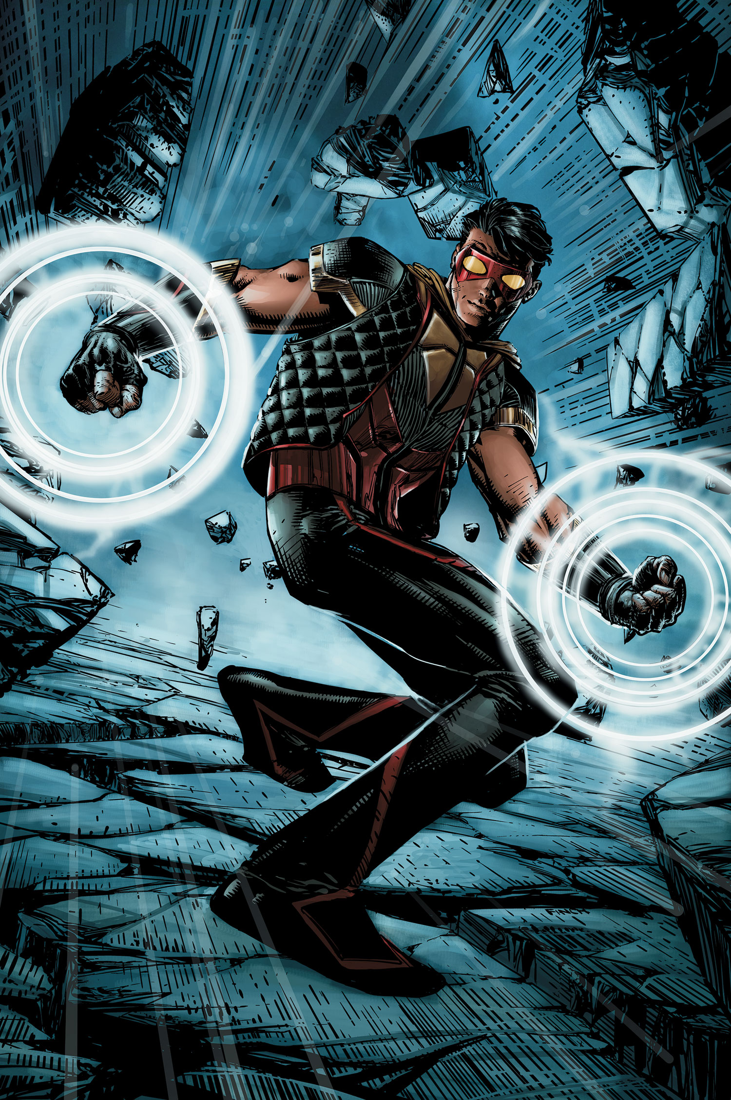 Todos los personajes de la intro de la Liga de la Justicia