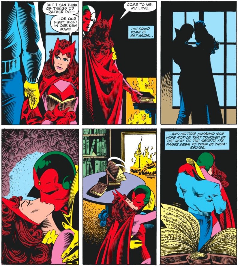 Las 5 mejores historias de Visión y la Bruja Escarlata en los comics