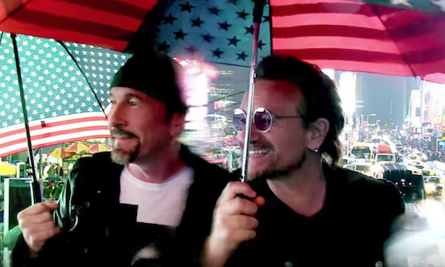 U2 de paseo por Nueva York en su nuevo vídeo