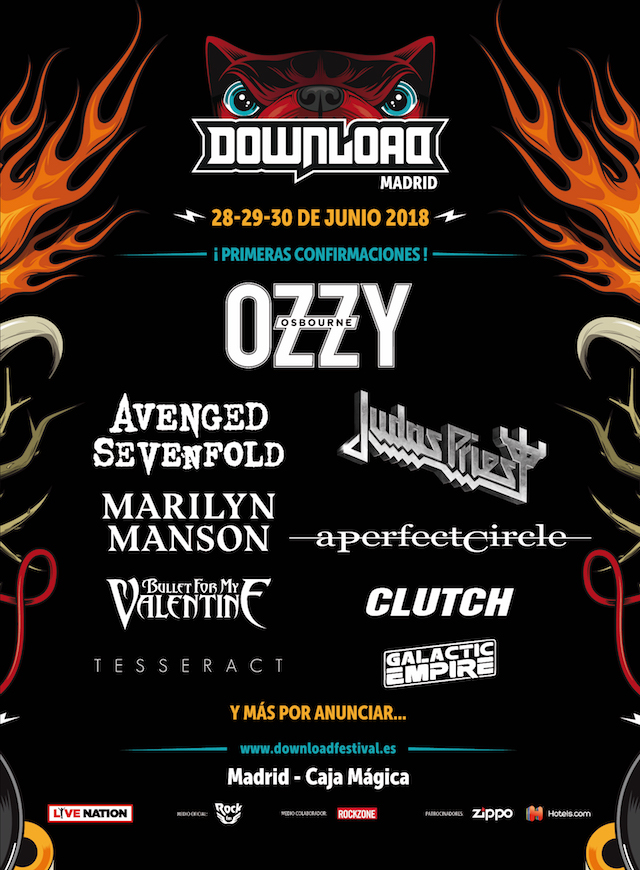 El brutal cartel del Download Madrid ya da grandes nombres