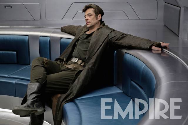 Primera imagen de Benicio Del Toro en Star Wars: Los últimos Jedi