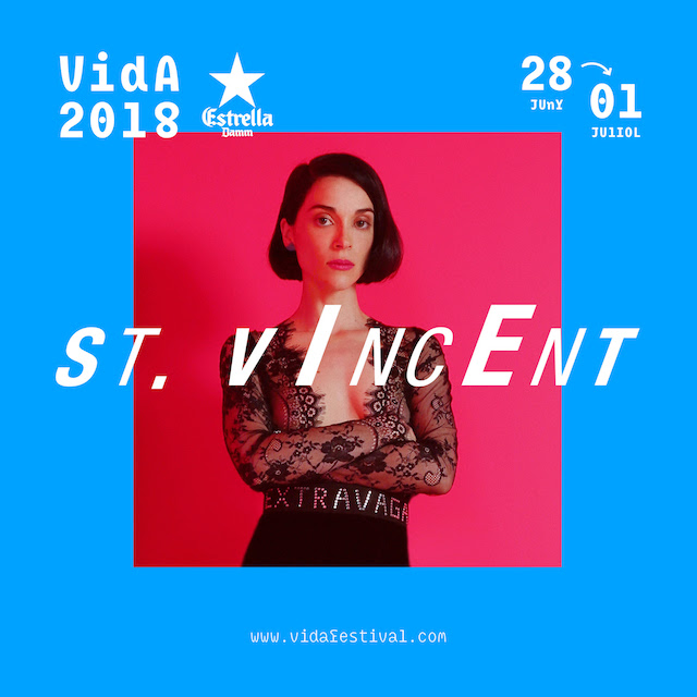 St. Vincent, cabeza de cartel del VIDA 2018