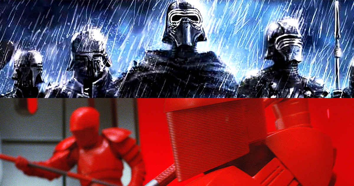 La identidad de los Caballeros Ren en Star Wars: Los Últimos Jedi