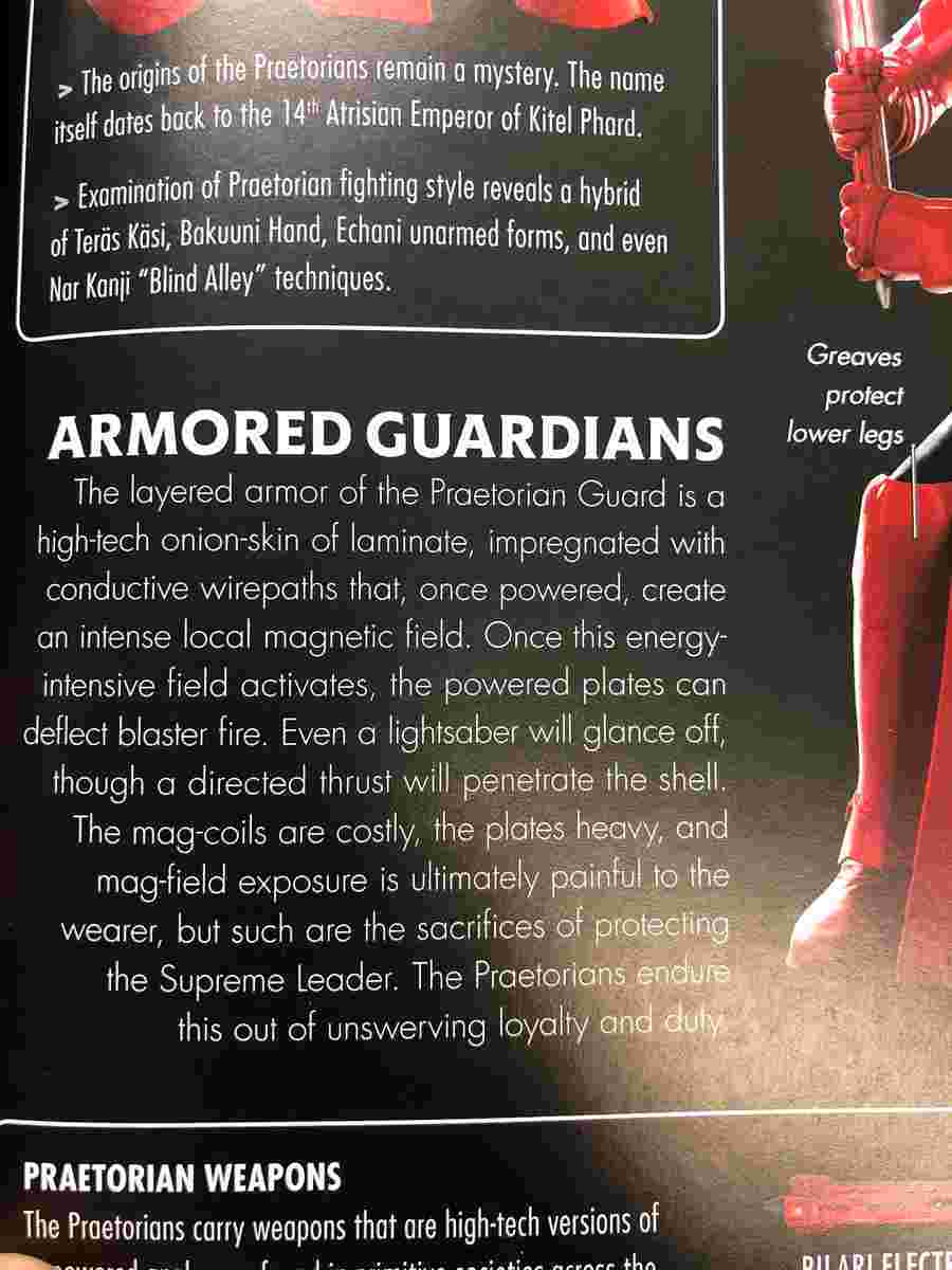 El aterrador origen de los Pretorianos de Star Wars: Los Últimos Jedi